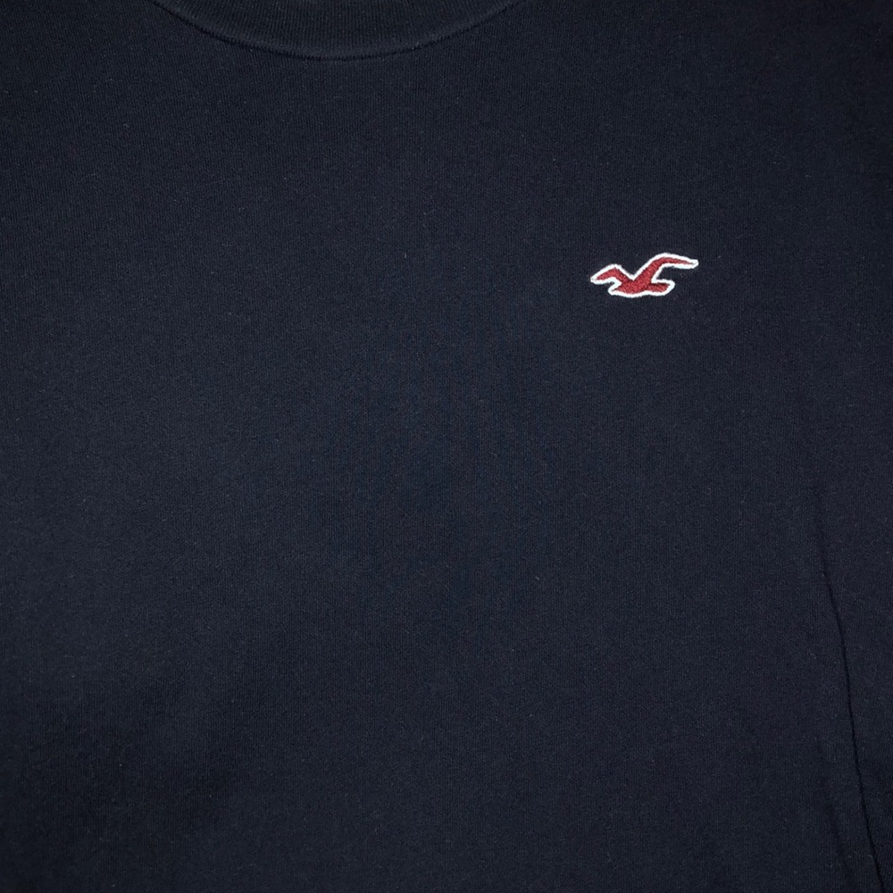 Hollister navy blue shirt